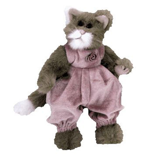 TY Attic Treasure - POUNCER the Cat (8.5 inch)