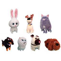 TY Beanie Babies - SECRET LIFE OF PETS - SET OF 7 (Duke, Buddy, Mel, Max, Gidget, Chloe +1) TY Beanie Babies - SECRET LIFE OF PETS - SET OF 7 (Duke, Buddy, Mel, Max, Gidget, Chloe +1)