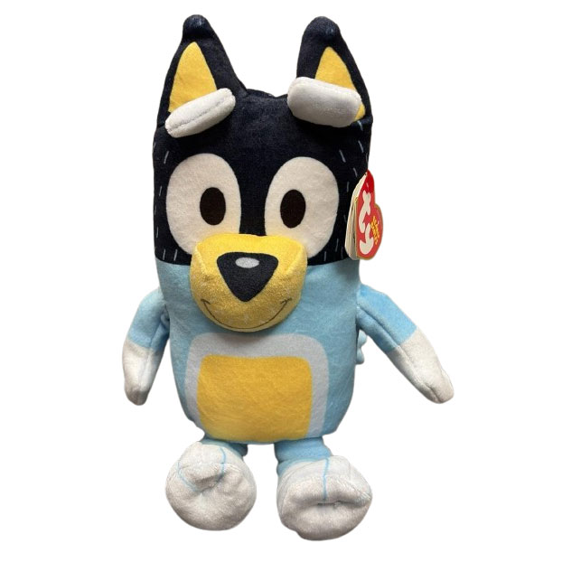 TY Beanie Baby - Bluey - BANDIT [Dad] (Soft Body - 7.5 inch