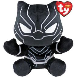 TY Beanie Baby Marvel Super Heroes - BLACK PANTHER [2023](Soft Body - 7.5 inch)