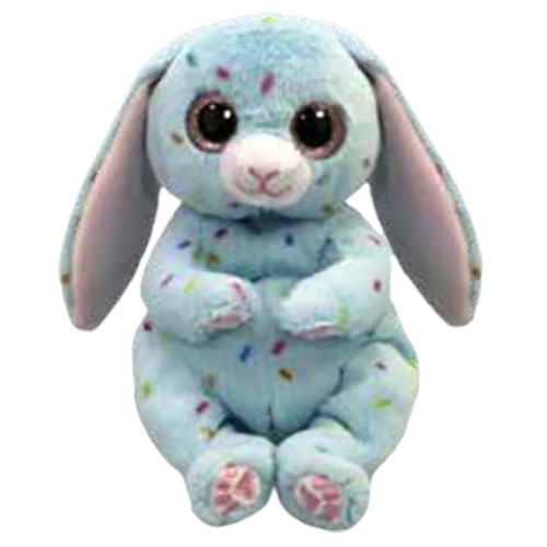 TY Beanie Baby (Beanie Bellies) - BLUFORD the Blue Easter Bunny Rabbit (6 inch)