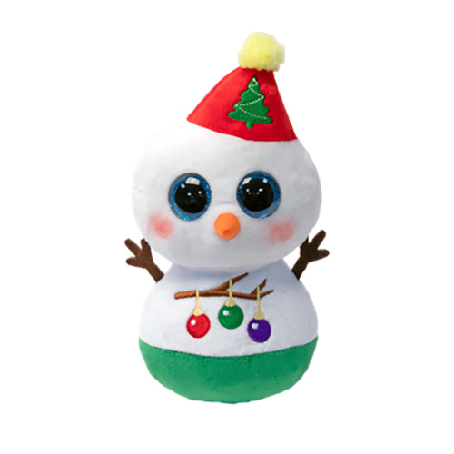 TY Beanie Baby - BOBBLE the Snowman (Regular Size - 6 inch) [COMING SOON]