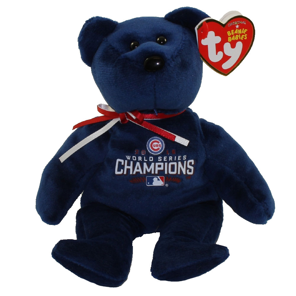 TY Beanie Baby - MLB Baseball Bear - CHAMPION (Chicago Cubs 2016 World Series Champions) (8 inch)