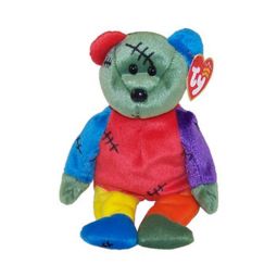 TY Beanie Baby - FRANKENTEDDY Bear (Blue & Green Feet) (8.5 inch)
