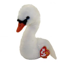 TY Beanie Baby - GRACIE the White Swan (6 inch)