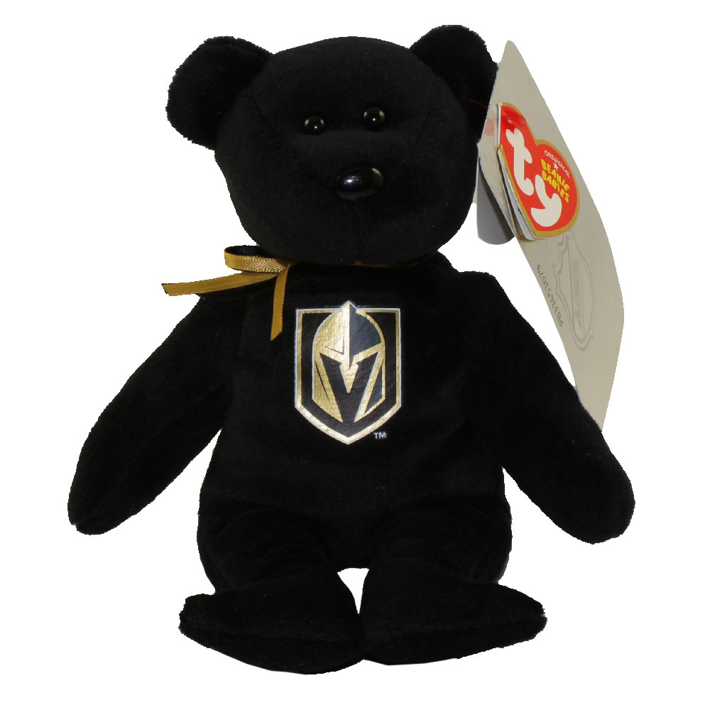 TY Beanie Baby - NHL Hockey Bear - LAS VEGAS KNIGHTS (8 inch)