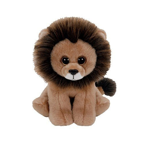 TY Beanie Baby - LOUIE the Lion (6 inch) *New Darker Version*