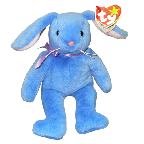 TY Beanie Baby MARSH the Blue Easter Bunny 6 inch Limited Edition BBToyStore Toys Plush Trading Cards Action Figures Games online retail store shop sale