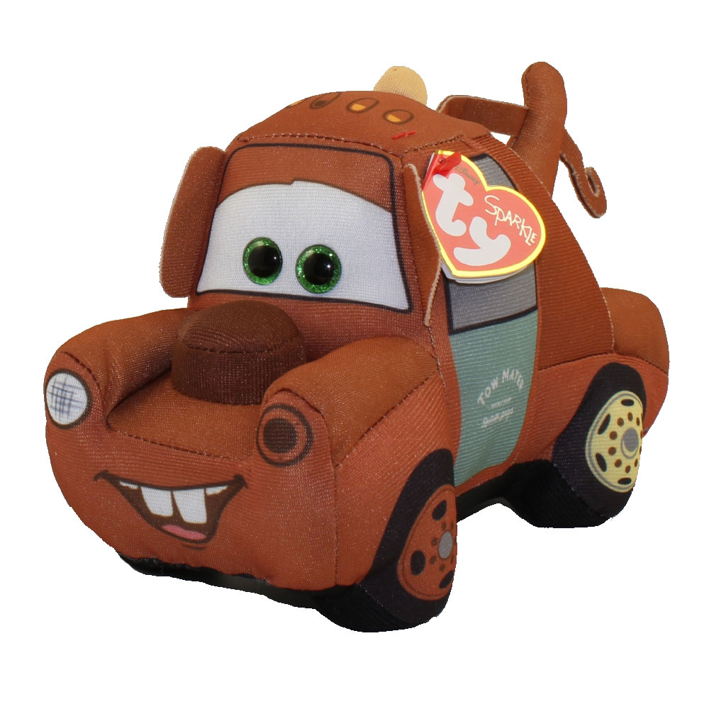 Ty Beanie Babies Plush Disney Pixar Cars 3 Mater the Tow Truck 7” New