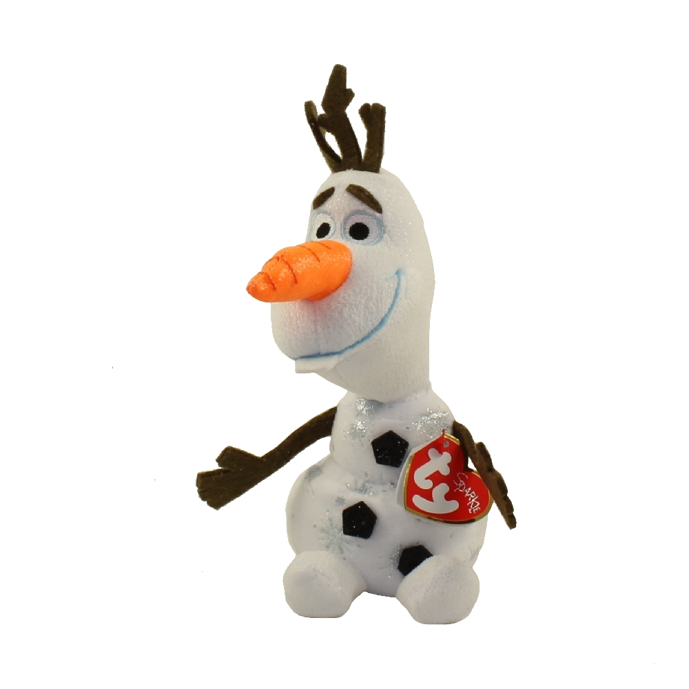 Snowman 26cm Medium Plush Ty Disney Frozen Olaf Buddy 