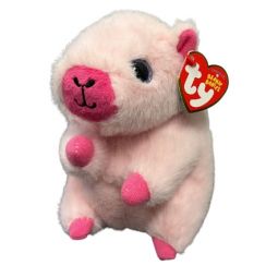 TY Beanie Baby - PETAL the Pink Capybara (Regular Size - 6 inch)