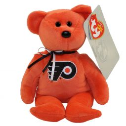 TY Beanie Baby - NHL Hockey Bear - PHILADELPHIA FLYERS (8 inch)