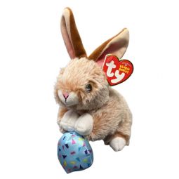 TY Beanie Baby - PRALINE the Brown Bunny (Regular Size - 6 inch)