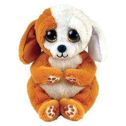 TY Beanie Baby (Beanie Bellies) - RUGGLES the Dog (6 inch)