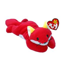 TY Beanie Baby - SAVVY the Pink Fox (8 inch)