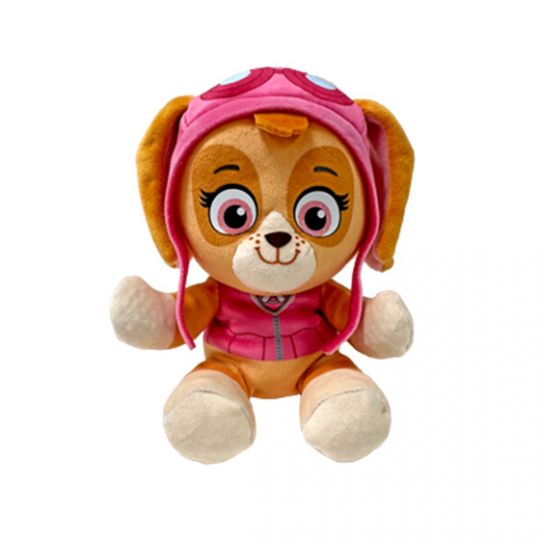 TY Beanie Bouncers Paw Patrol Skye – Peluche Rimbalzante Con Occhioni Rosa, Super Cucciolo Da Collezione T83021