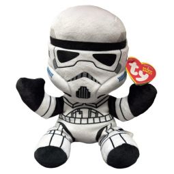 TY Beanie Baby - STORMTROOPER (Star Wars) (Regular Size - 6 inch)
