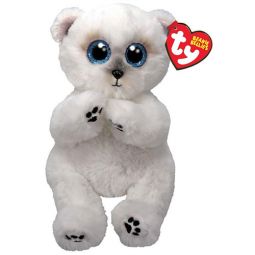 TY Beanie Baby (Beanie Bellies) - WUZZY the Polar Bear (6 inch)