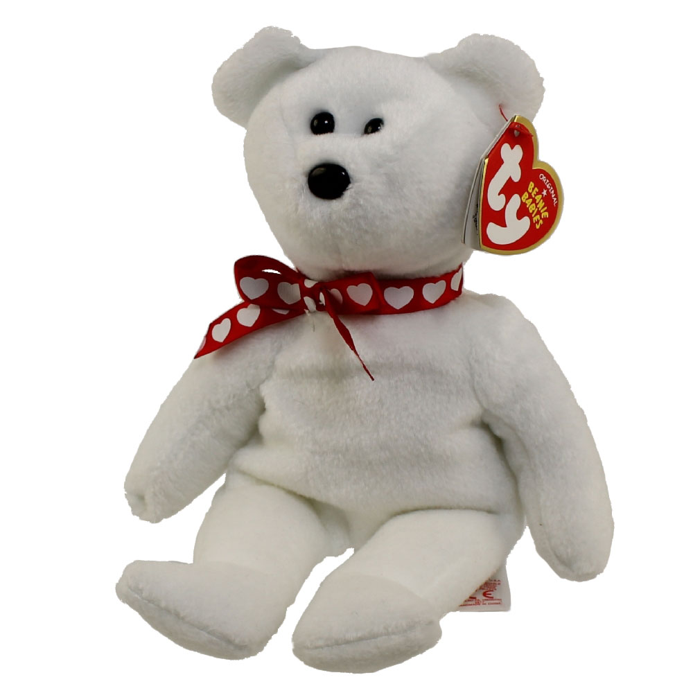 TY Beanie Baby - XAVIER the Valentine's Day Bear (8.5 inch)