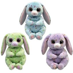 TY Beanie Babies (Beanie Bellies) - SET OF 3 EASTER 2023 RABBITS (Peridot, Bluford & Hyacinth)