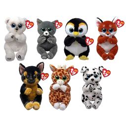 TY Beanie Baby (Beanie Bellies) - SET OF 7 Spring 2024 Releases [Binx, Witt, Wuzzy, Neve +3]