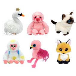 TY Beanie Babies - SET of 6 Fall 2026 Releases (Kalia, Flo, Frilly, Cooper +2) [COMING SOON]