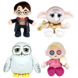 TY Beanie Babies - SET OF 4 (Harry Potter, Dobby, Luna & Hedwig) [COMING SOON]