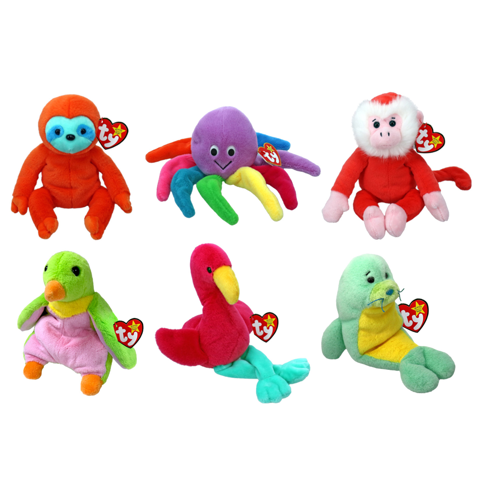 Ty Beanie Babiesコレクション、24セット TY Beanie Babies - Original Collectible Mixed Lot of 25 Different