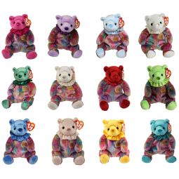 TY Beanie Babies - BIRTHDAY Bears (Set of 12 Months)(7.5 inch)