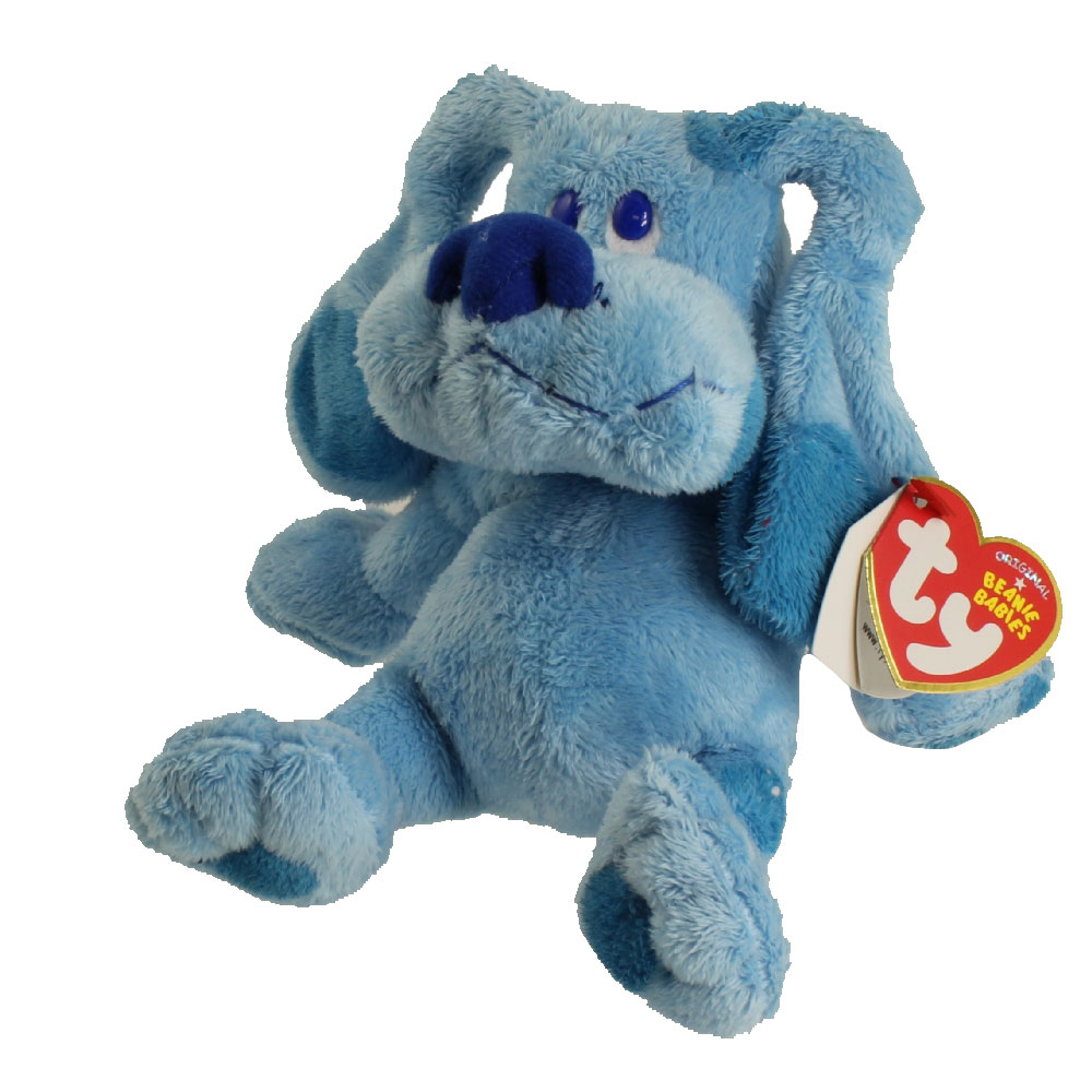 TY Beanie Baby - BLUE the Dog (Nick Jr. - Blue's Clues) ( inch): - Toys, Plush, Trading Cards, Action Figures & Games online retail store shop sale TY Beanie Baby - BLUE the Dog (Nick Jr. - Blue's Clues) ( inch): - Toys, Plush, Trading Cards, Action Figures & Games online retail store shop sale
