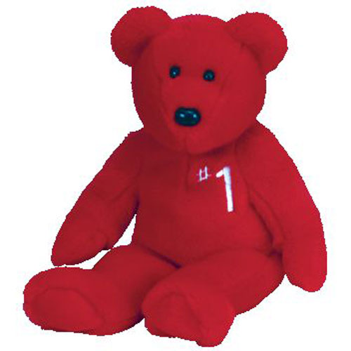 TY Beanie Buddy - #1 BEAR (14 inch)