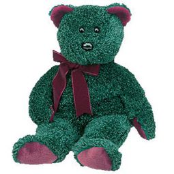 TY Beanie Buddy - 2001 HOLIDAY TEDDY (14 inch)