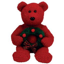 TY Beanie Buddy - 2006 HOLIDAY TEDDY (14 inch)