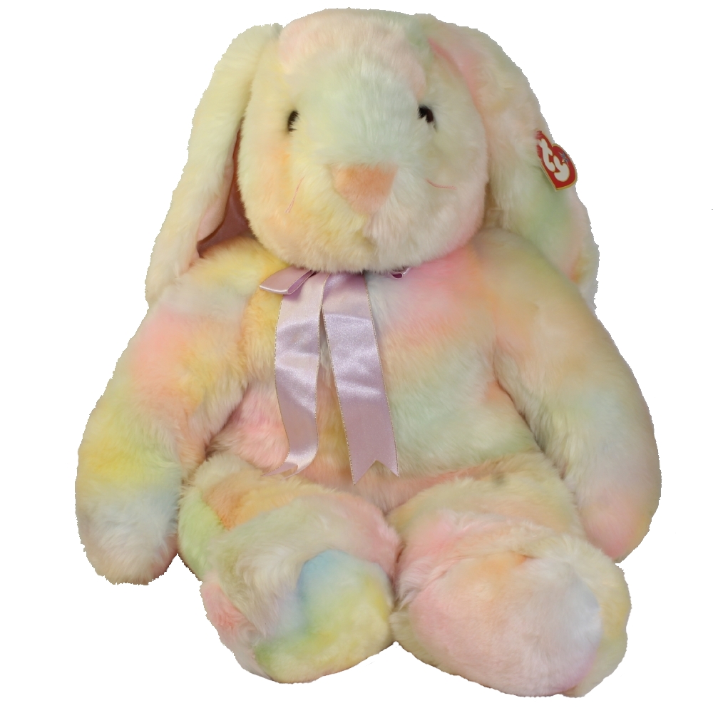 TY Beanie Buddy - HIPPIE the Ty-Dye Bunny Rabbit (Extra Large - 28 inch)