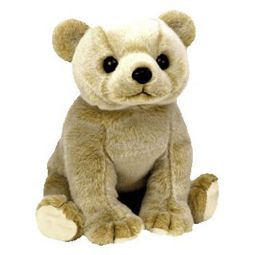 TY Beanie Buddy - ALMOND the Bear (10 inch)