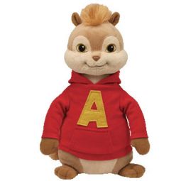 TY Beanie Buddy - ALVIN the Chipmunk (Alvin & the Chipmunks Movie - 9.5 inch)