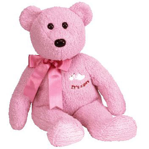 TY Beanie Buddy - IT'S A GIRL the Bear (14 inch)