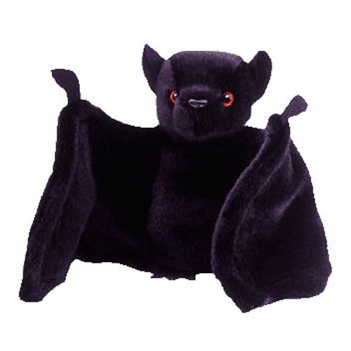 TY Beanie Buddy - BATTY the Bat (Black Version) (8 inch tall - 16 inch wide) Rare!