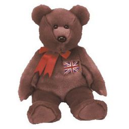 TY Beanie Buddy - BRITANNIA the Bear (UK Exclusive) (14 inch)