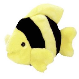 TY Beanie Buddy - BUBBLES the Fish (10 inch)