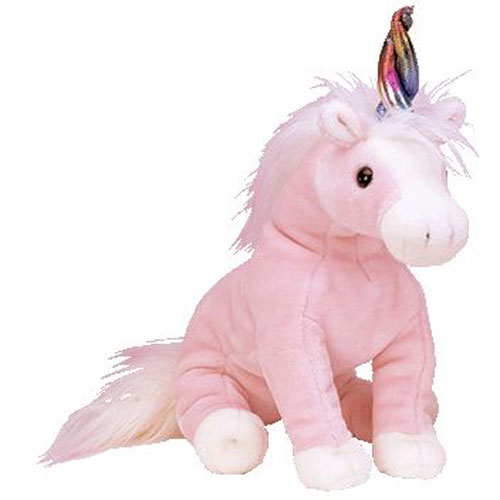 TY Beanie Buddy - CHARMER the Pink Unicorn (12 inch)