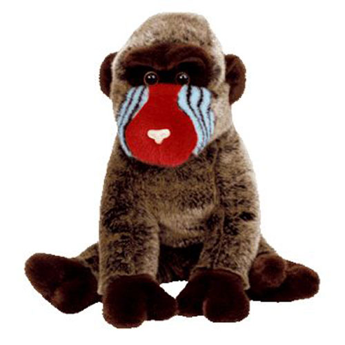TY Beanie Buddy - CHEEKS the Baboon (10.5 inch)