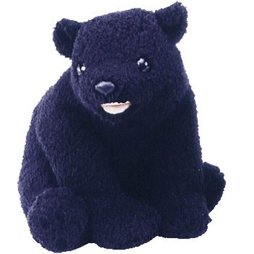 TY Beanie Buddy - CINDERS the Bear (8 inch)