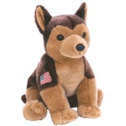 TY Beanie Buddy - COURAGE the NYPD Dog (10 inch)