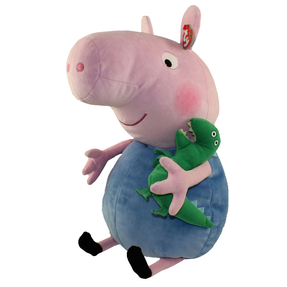 TY Beanie Buddy - GEORGE the Pig (Peppa Pig) (10 inch)