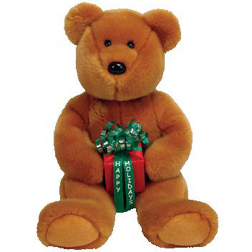 TY Beanie Buddy - GIFTS the Holiday Bear (14 inch)