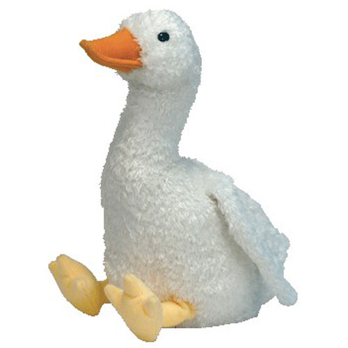 TY Beanie Buddy - GUSSY the Goose (Charlotte's Web Movie Promo) (9.5 inch)