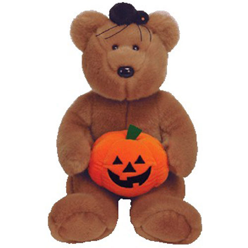 TY Beanie Buddy - HOCUS the Halloween Bear (14 inch)