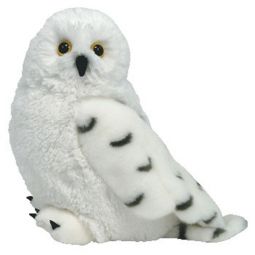 TY Beanie Buddy - HOOTIE the Snow Owl (8 inch)