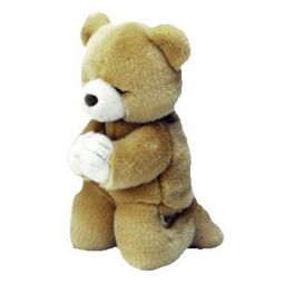 TY Beanie Buddy - HOPE the Praying Bear (10 inch)